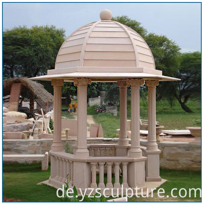 Cream Marble Gazebo